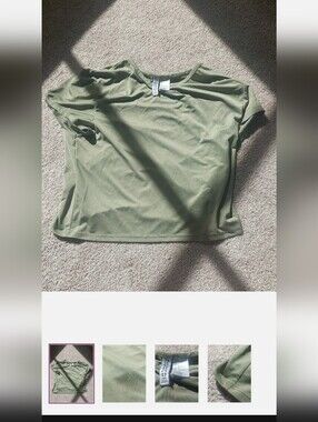 Divided Olive Green Short Sleeve Tee